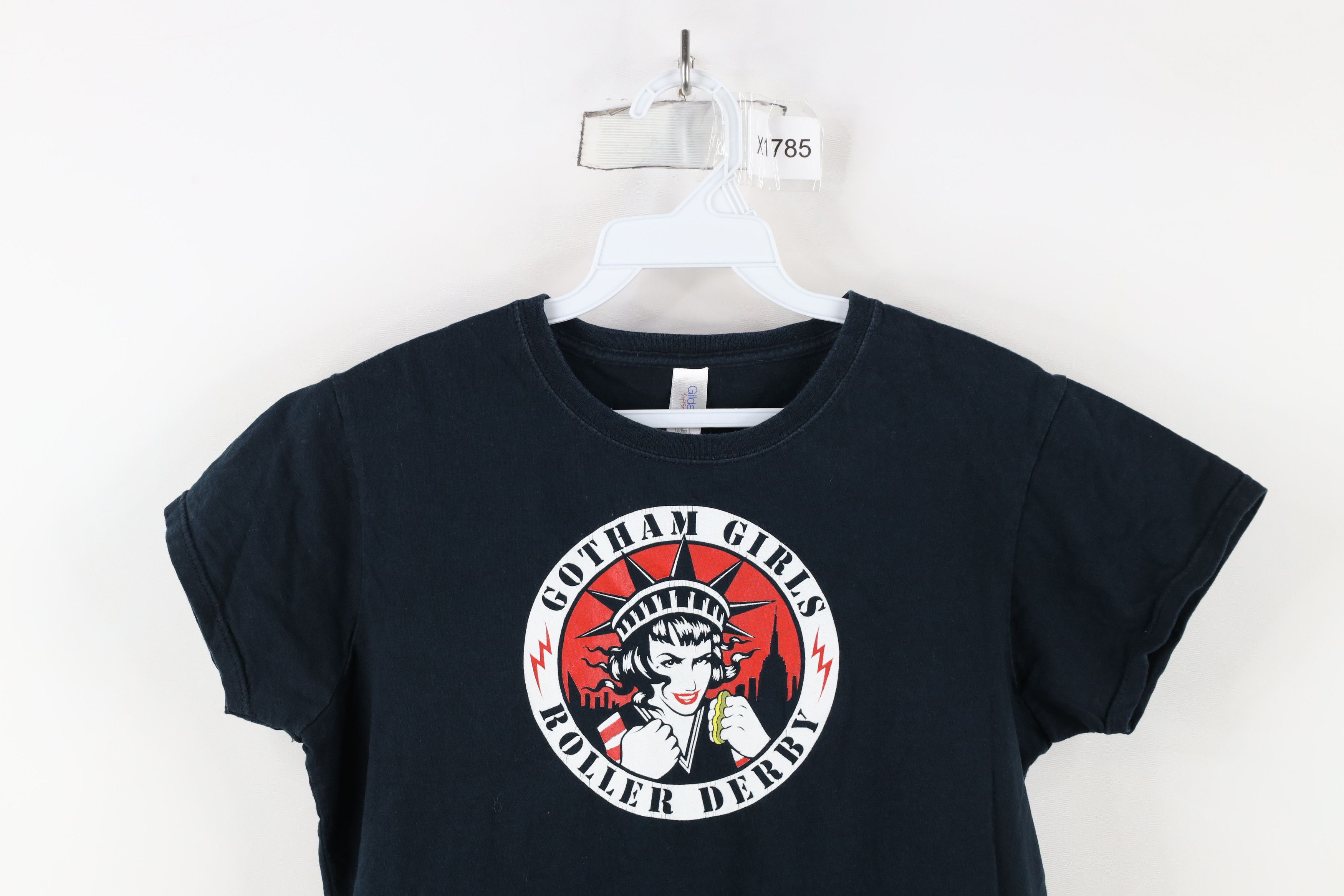 Vintage Vintage Y2K Gotham Girls Roller Derby Short Sleeve T-Shirt Size L / US 10 / IT 46 - 2 Thumbnail