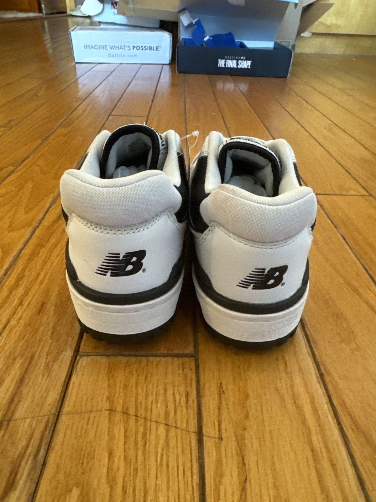 New Balance New Balance 550 Sea Salt Black Size US 7.5 / EU 40-41 - 4 Thumbnail