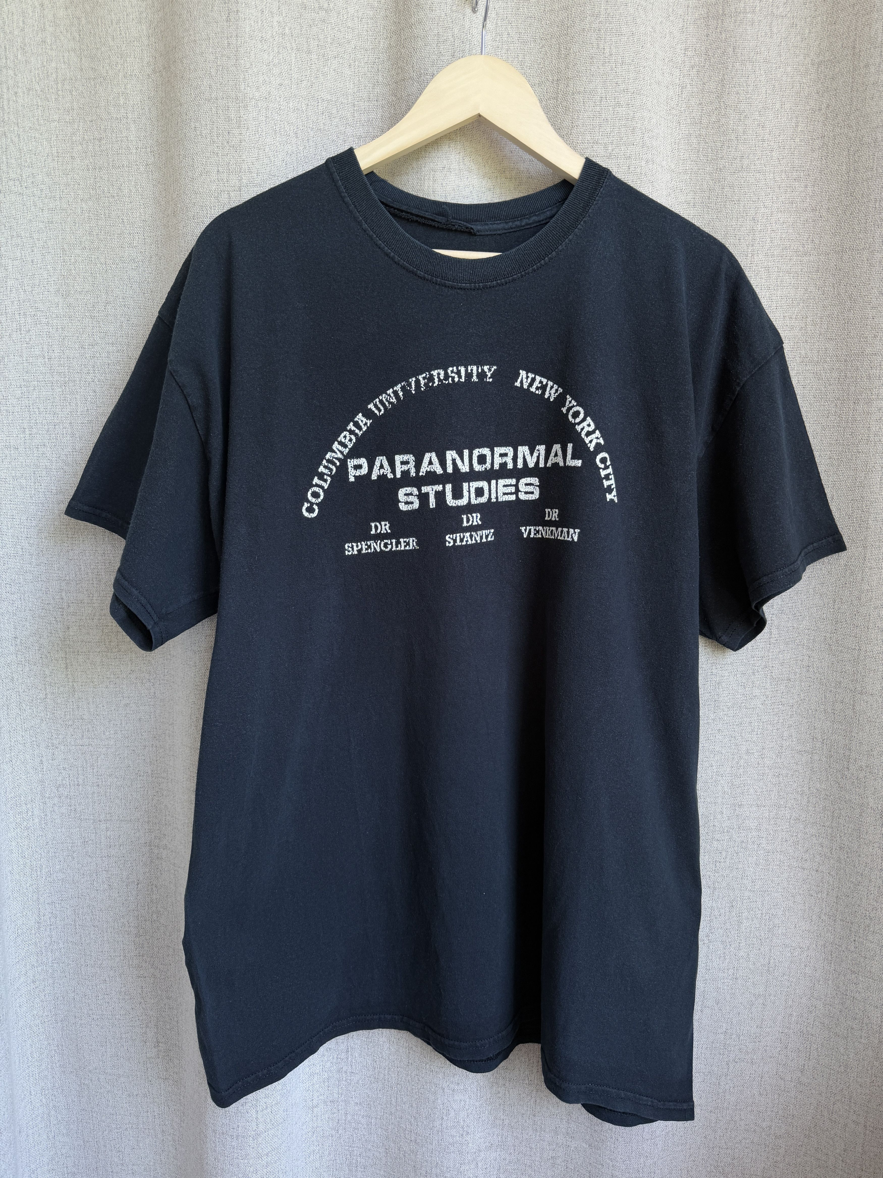 Vintage Y2K Ghostbusters Paranormal Studies New York University Tee Size US L / EU 52-54 / 3 - 2 Thumbnail
