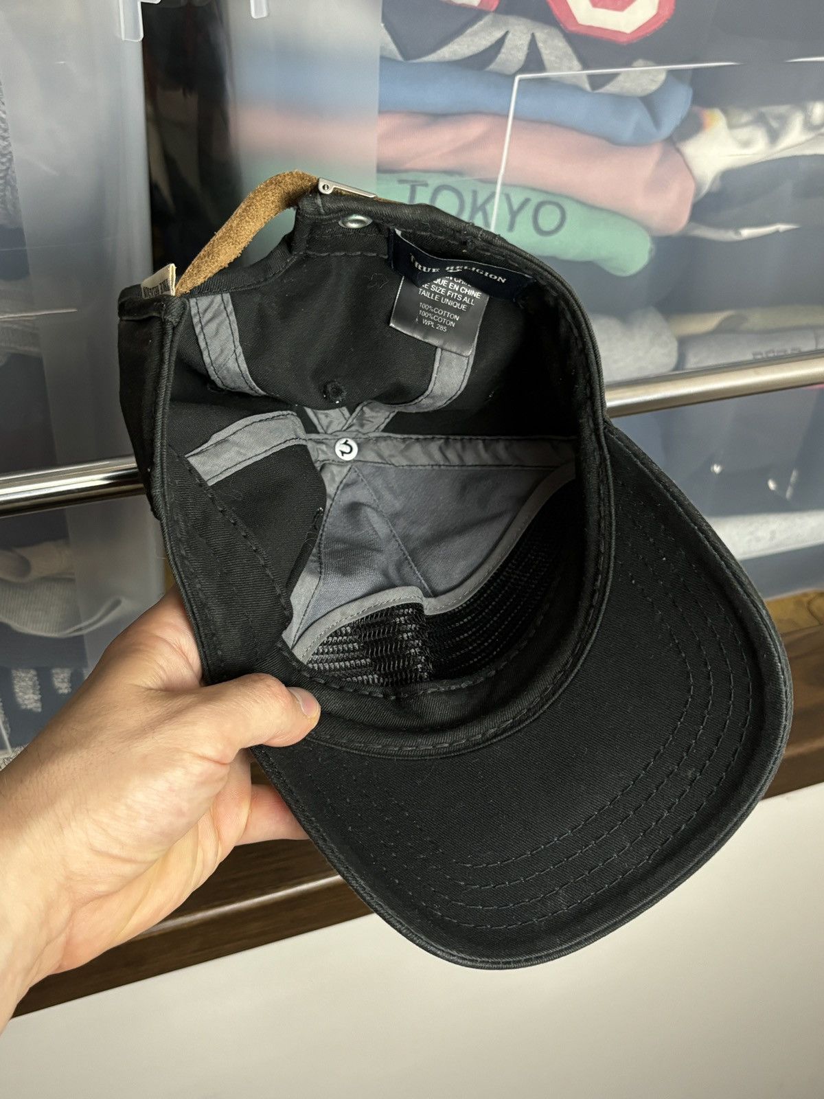 True Religion True Religion Vintage Y2K Avant Garde Big Logo Cap Size ONE SIZE - 7 Thumbnail