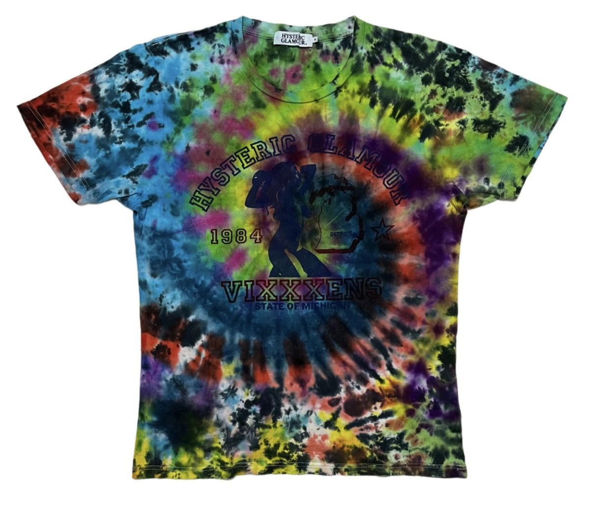 Hysteric Glamour HYSTERIC GLAMOUR Tie Die T Shirt Size US M / EU 48-50 / 2 - 1 Thumbnail