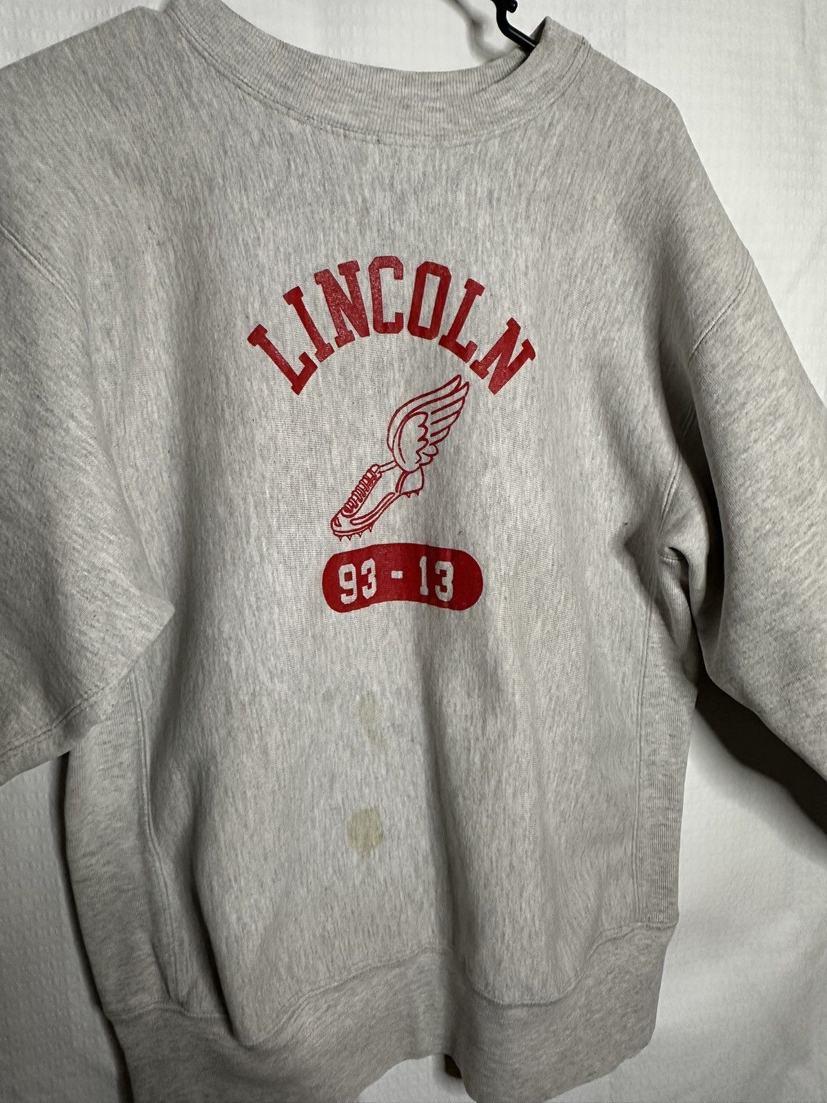 Champion VTG 90s Champion Reverse Weave Lincoln Track USA L Size US L / EU 52-54 / 3 - 4 Thumbnail