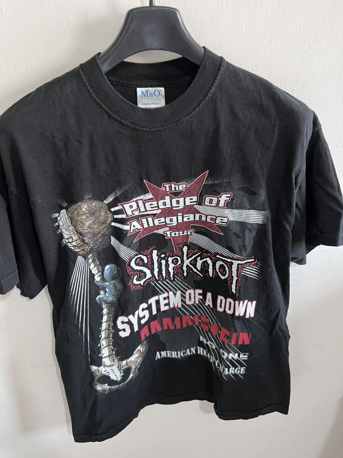 Slipknot × Vintage Vintage Slipknot x RAMMSTEIN Size US XL / EU 56 / 4 - 4 Thumbnail
