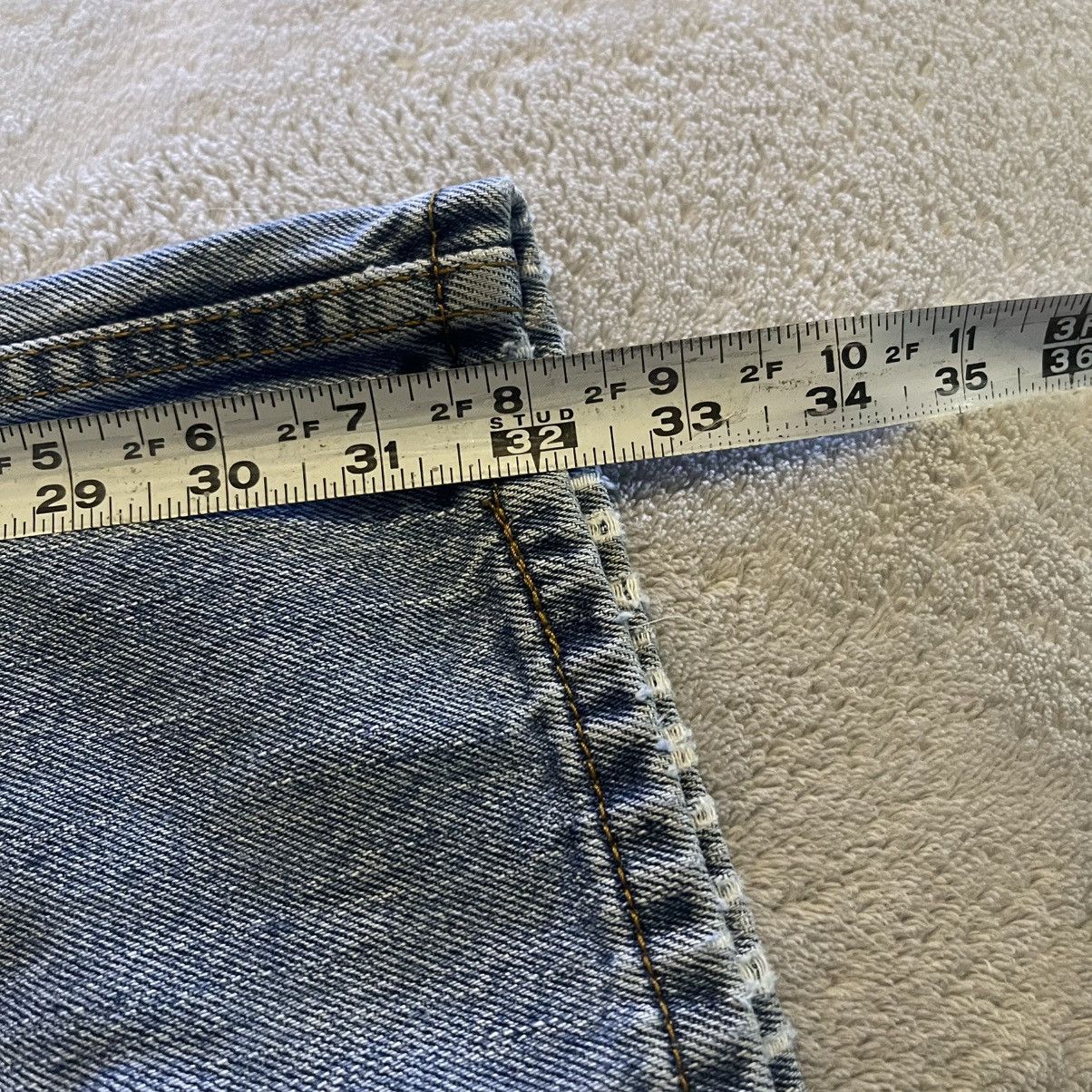 Levi's Levis 505 Regular Fit Jeans Mens 34x34 Blue Denim Straight Size US 33 - 9 Thumbnail