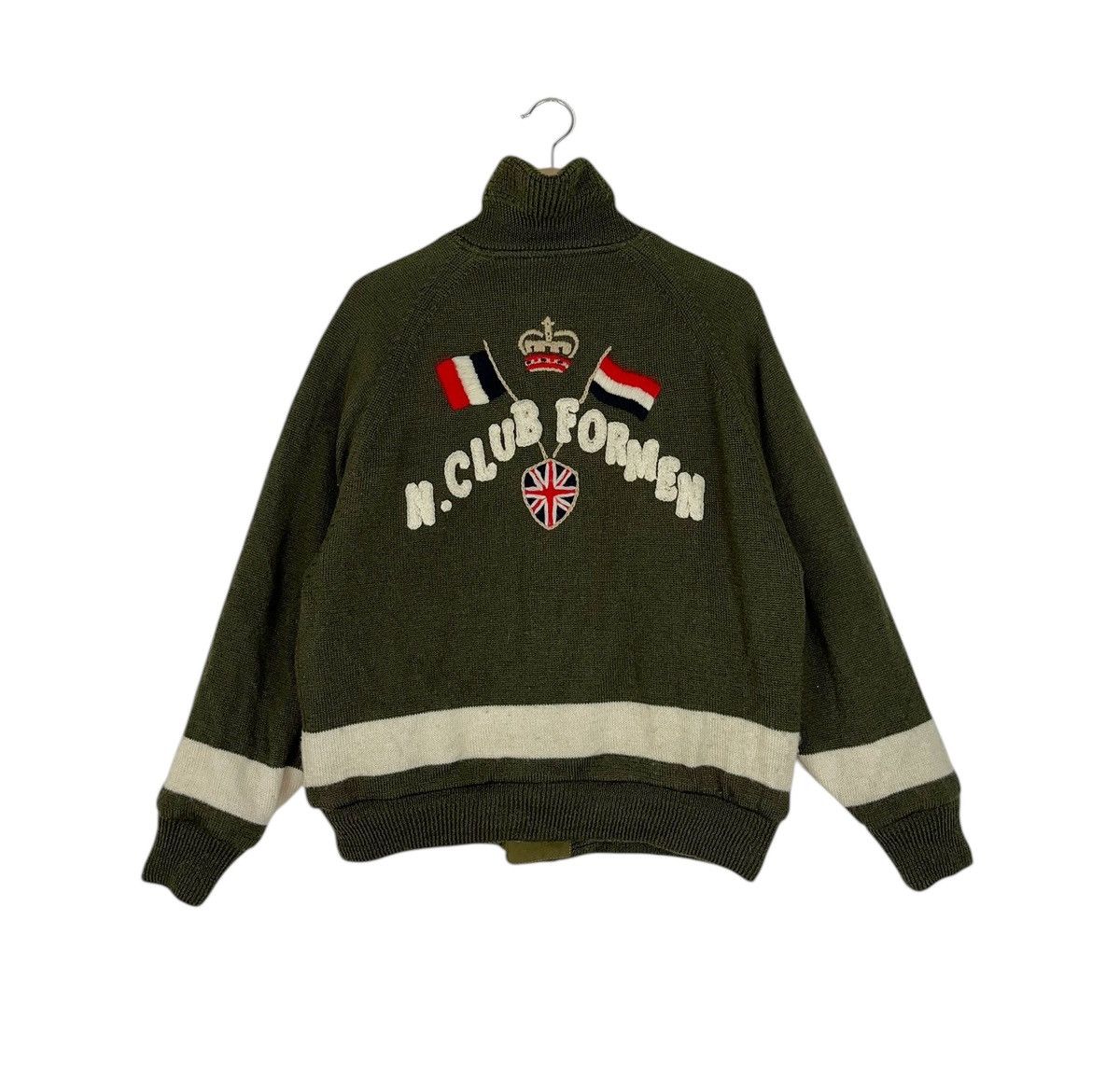 Nicole Club Vtg Reversible Nicole Club For Men Wool Cotton Heavy Jacket Size US M / EU 48-50 / 2 - 1 Thumbnail