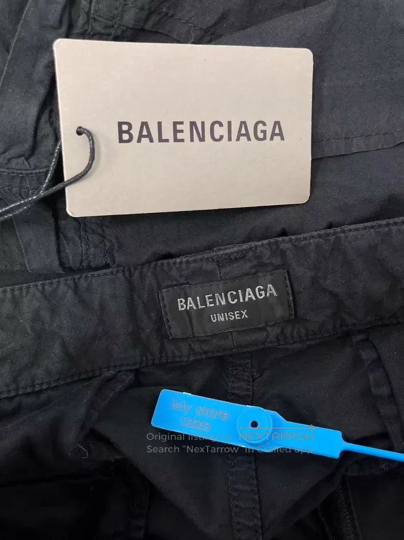 Balenciaga Balenciaga size S Solid Color Zipper Mid-Rise Straight Fit Size US 27 - 4 Thumbnail