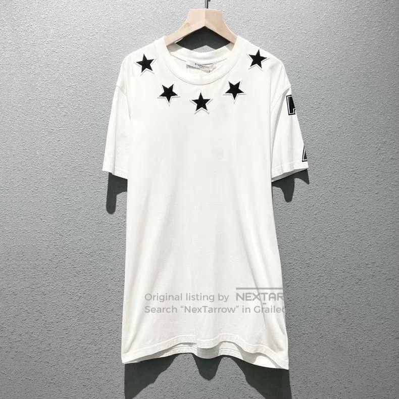 Givenchy Givenchy Classic Collar Five-Pointed Star 100% Cotton Shor Size US S / EU 44-46 / 1 - 1 Thumbnail