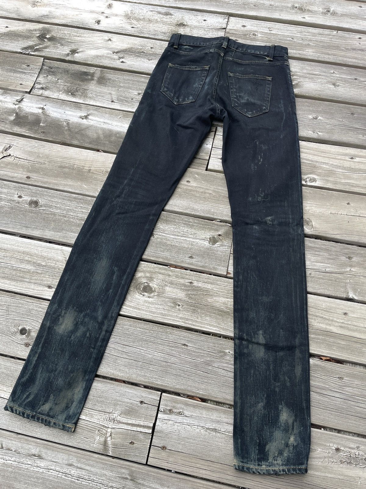 Hedi Slimane collectable slp d02 jeans 26 28 hedi saint laurent