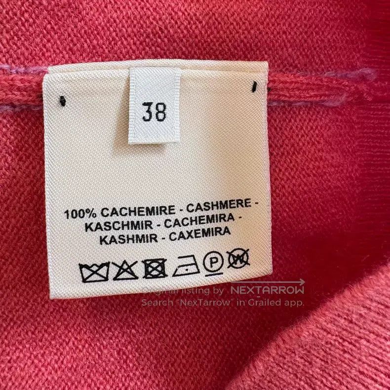 Hermes Hermes Women's Round Neck Knit Short Sleeve Sweater Size XS / US 0-2 / IT 36-38 - 8 Thumbnail
