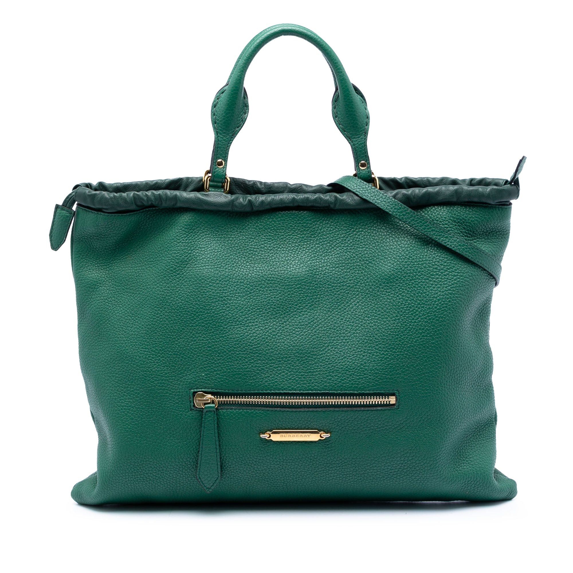 Burberry Leather Big Crush Convertible Tote Size ONE SIZE - 1 Thumbnail