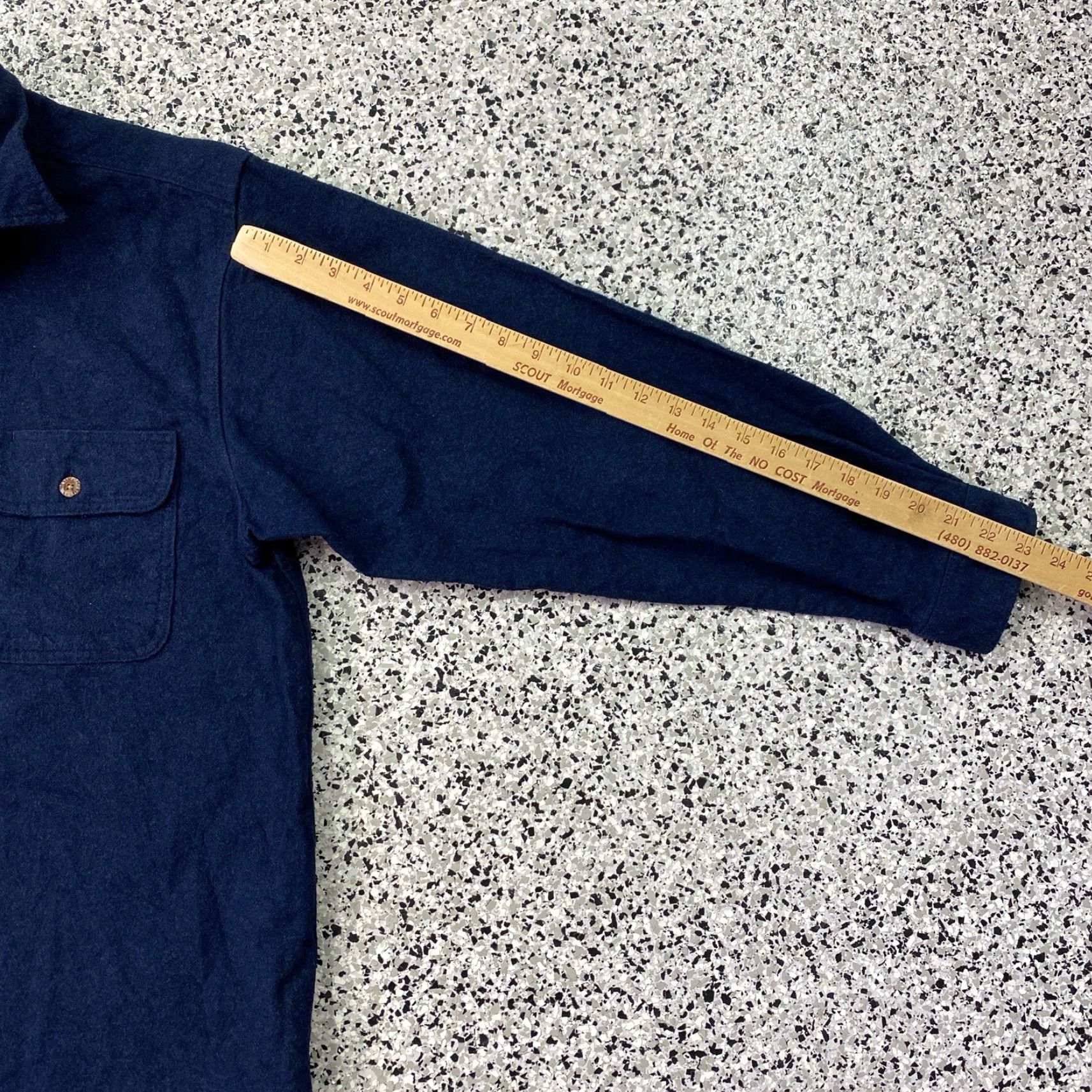 Vintage Field & Stream Mens Blue Heavyweight Flannel Button Down Shirt L Size US L / EU 52-54 / 3 - 4 Thumbnail