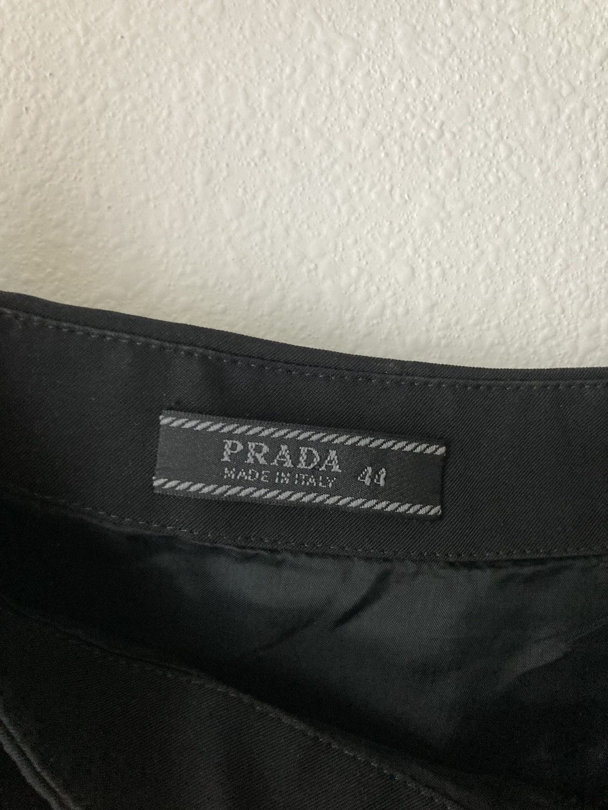 Prada Black Midi Prada Skirt Size 30" / US 8 / IT 44 - 2 Thumbnail
