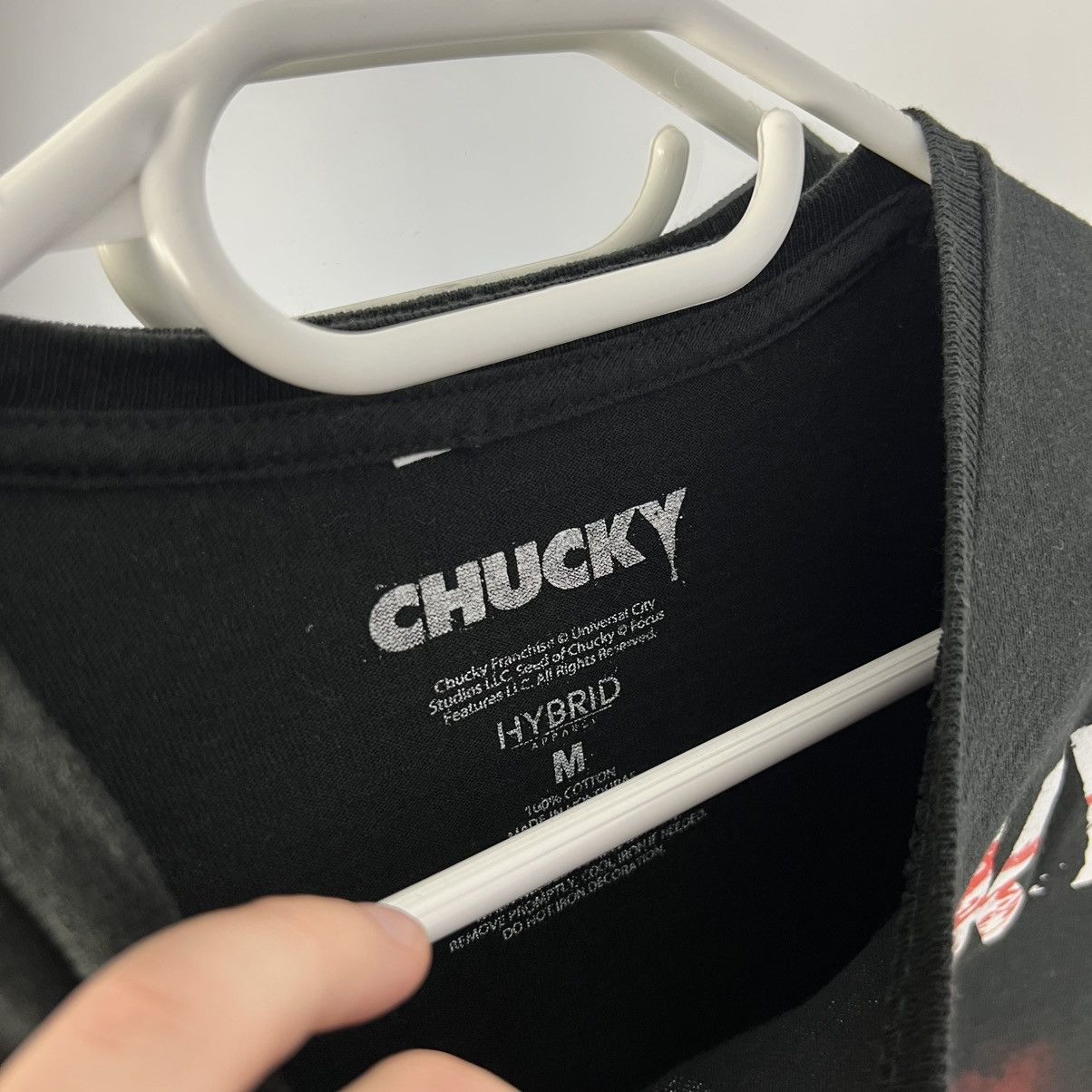 Expert Horror Chucky All Over Print Vintage Horror Movie T-Shirt Size US M / EU 48-50 / 2 - 4 Thumbnail