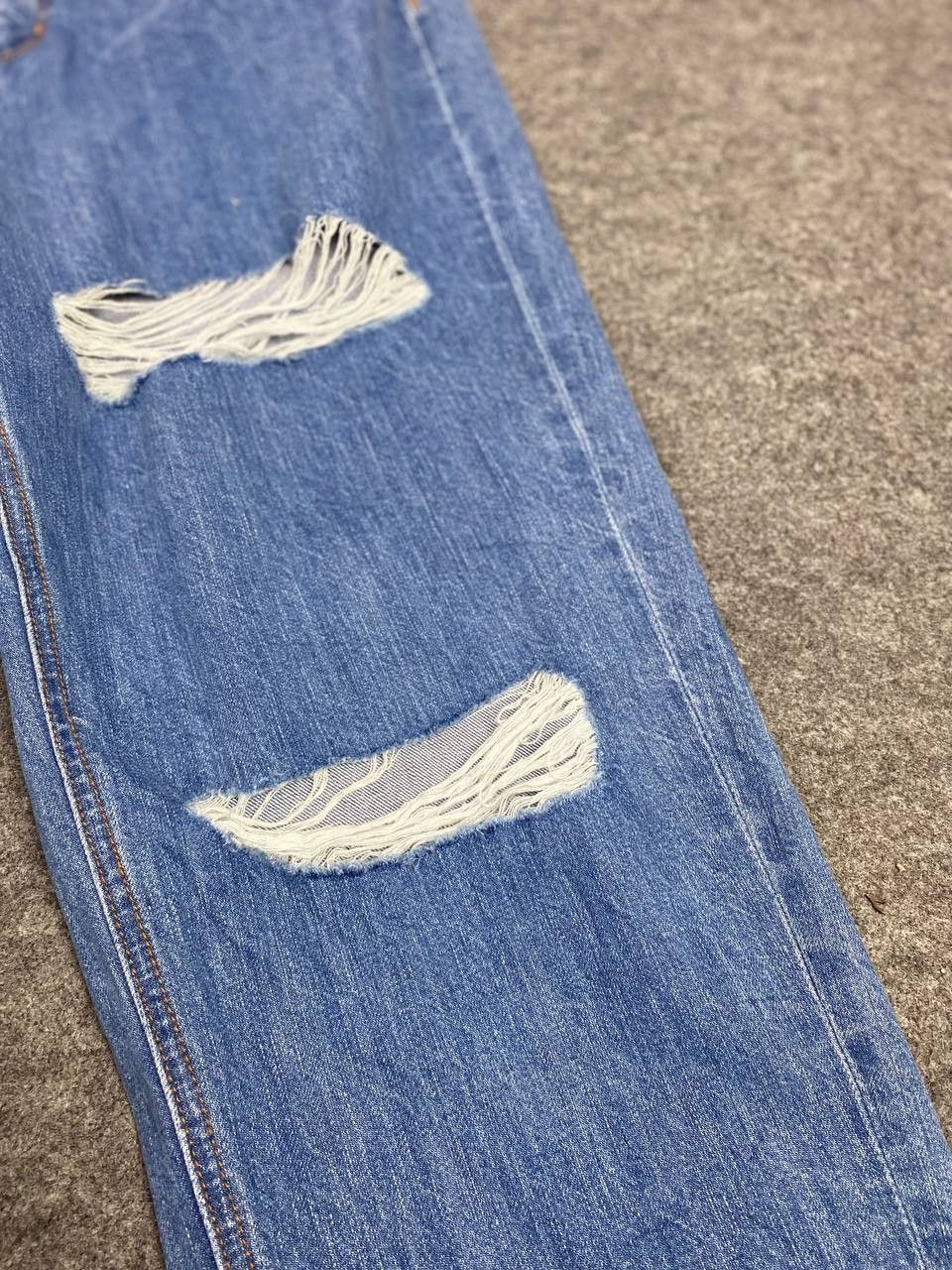 GU G.U japanese brand distressed denim nice design Size US 34 / EU 50 - 7 Thumbnail