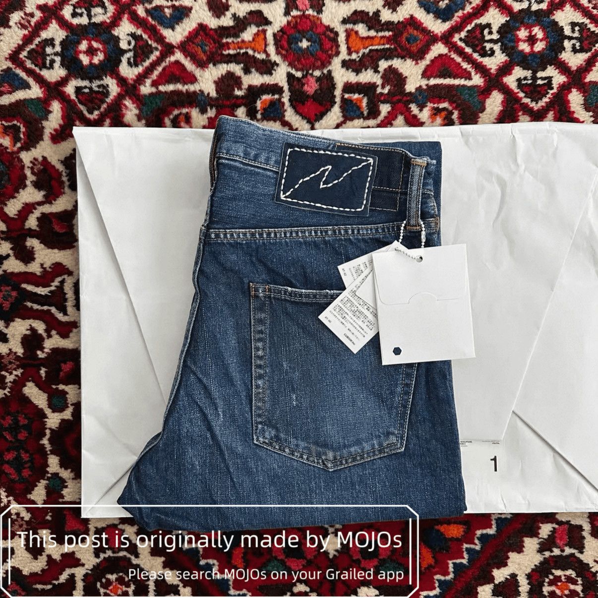 Sz 1 Visvim 19AW DRY3 Lighting Patch Denim mojos196