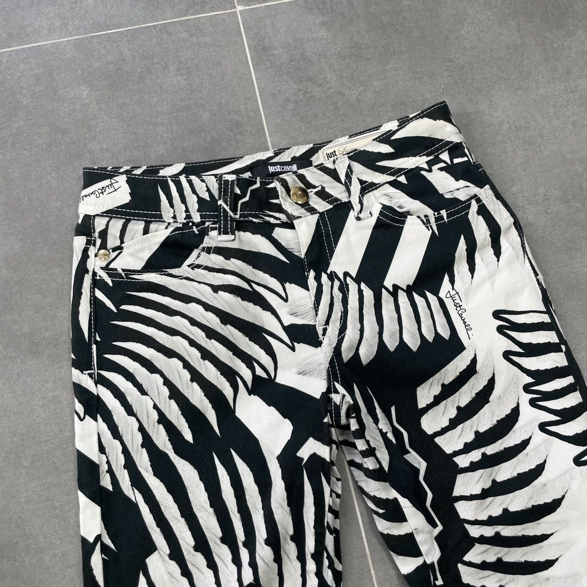 Just Cavalli Just Cavalli Women Skinny Leg Pants Size 25 Size 29" - 5 Thumbnail