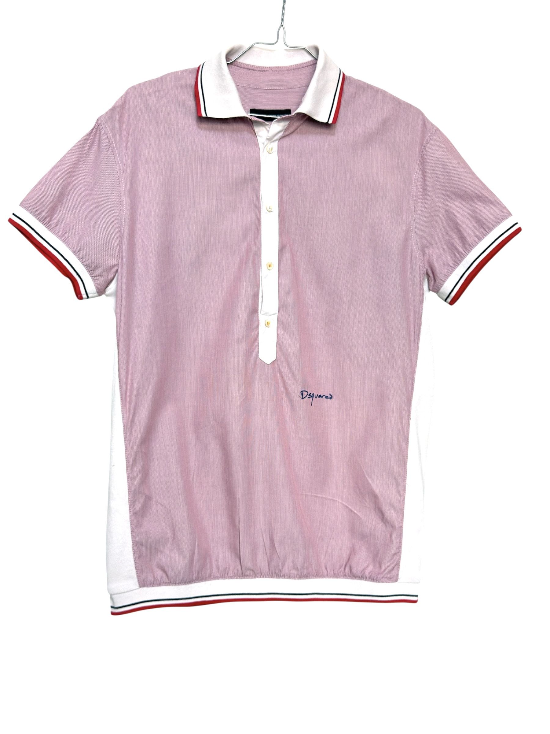 Dsquared2 🔥 Vintage dsquared 2x1 polo and shirt bomber size M Size US M / EU 48-50 / 2 - 1 Thumbnail