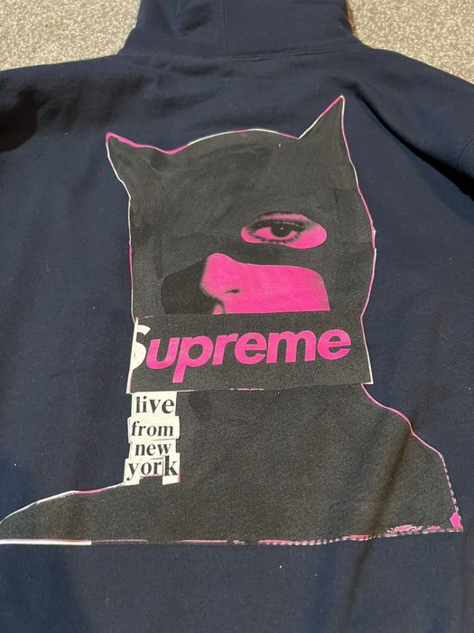 Supreme Supreme catwoman hooded sweatshirt | Grailed