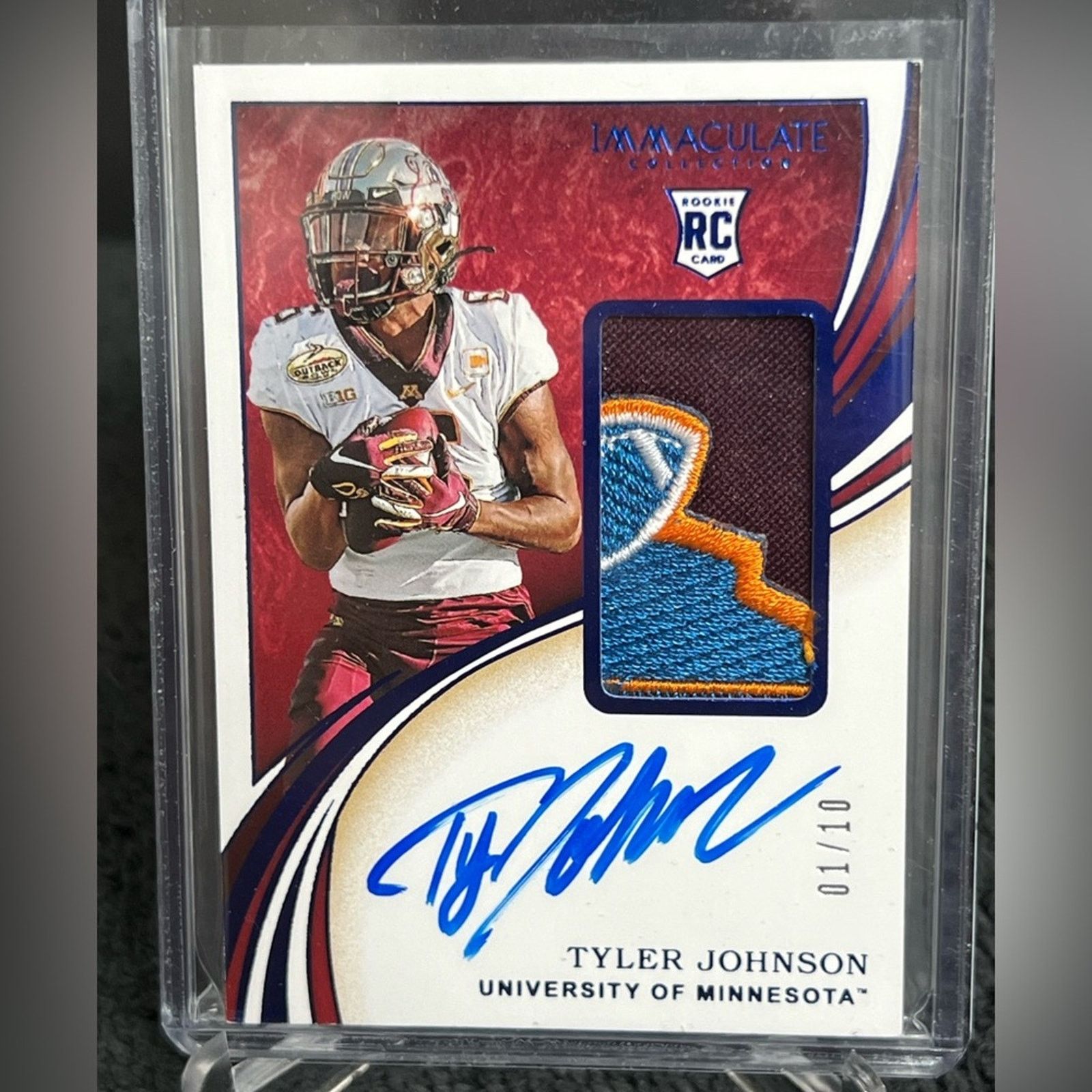NFL Immaculate Tyler Johnson Rookie Patch Auto RPA 1/10 RARE Size ONE SIZE - 1 Thumbnail