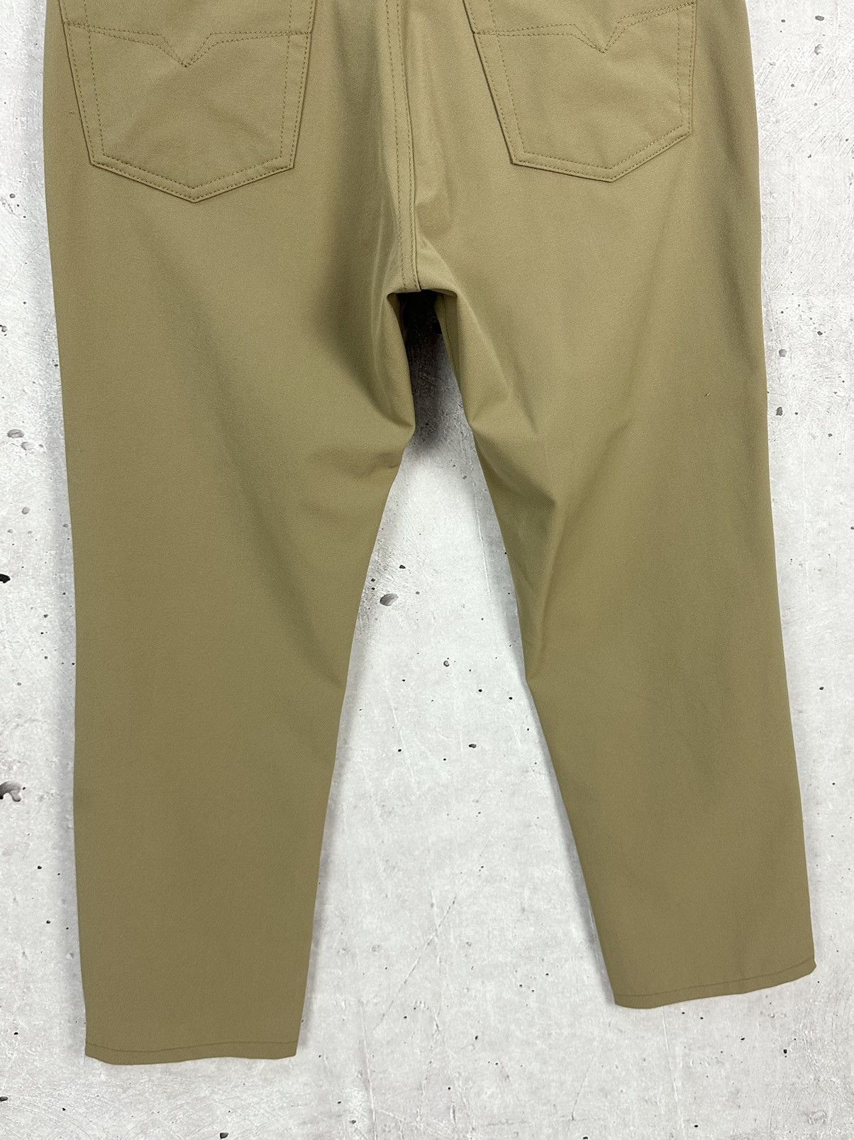 Versace Jeans Couture × Vintage Vintage Versace Jeans Couture Beige Women’s Trousers Size 28" / US 6 / IT 42 - 6 Thumbnail