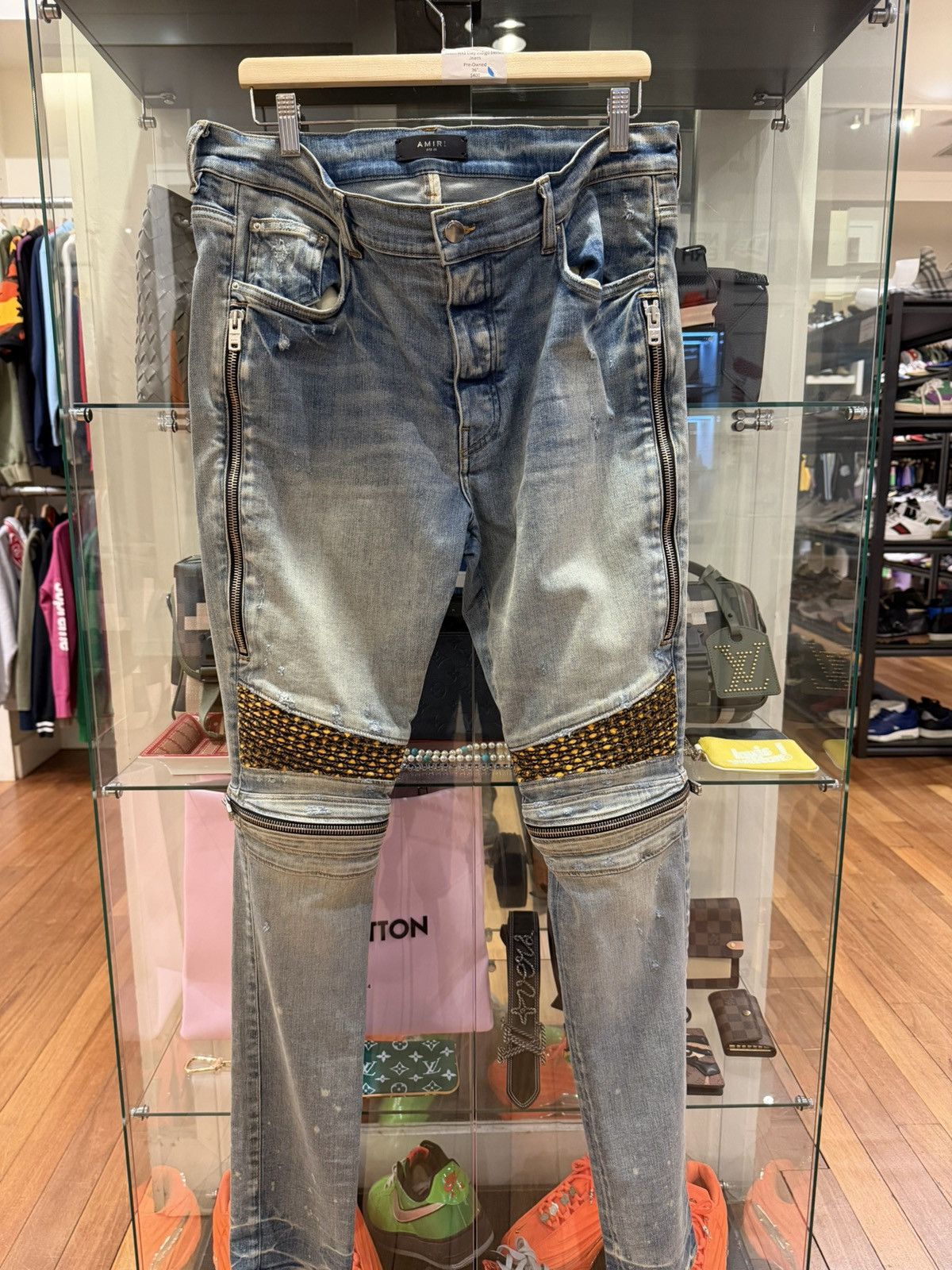 Amiri Amiri MX2 Velvet PJ Denim Jeans Size US 36 / EU 52 - 1 Thumbnail
