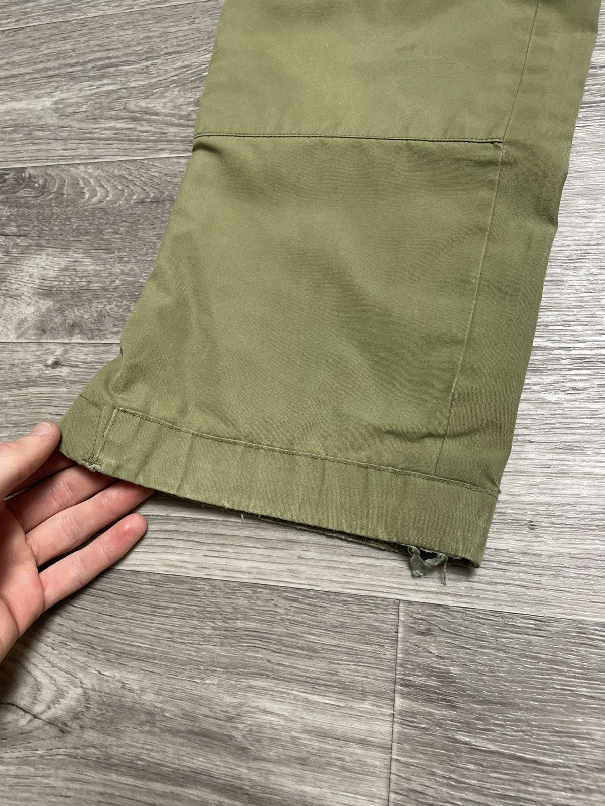 Fjallraven Vintage Fjallraven Khaki Cargo Pants Outdoor 90s Size US 29 - 6 Thumbnail