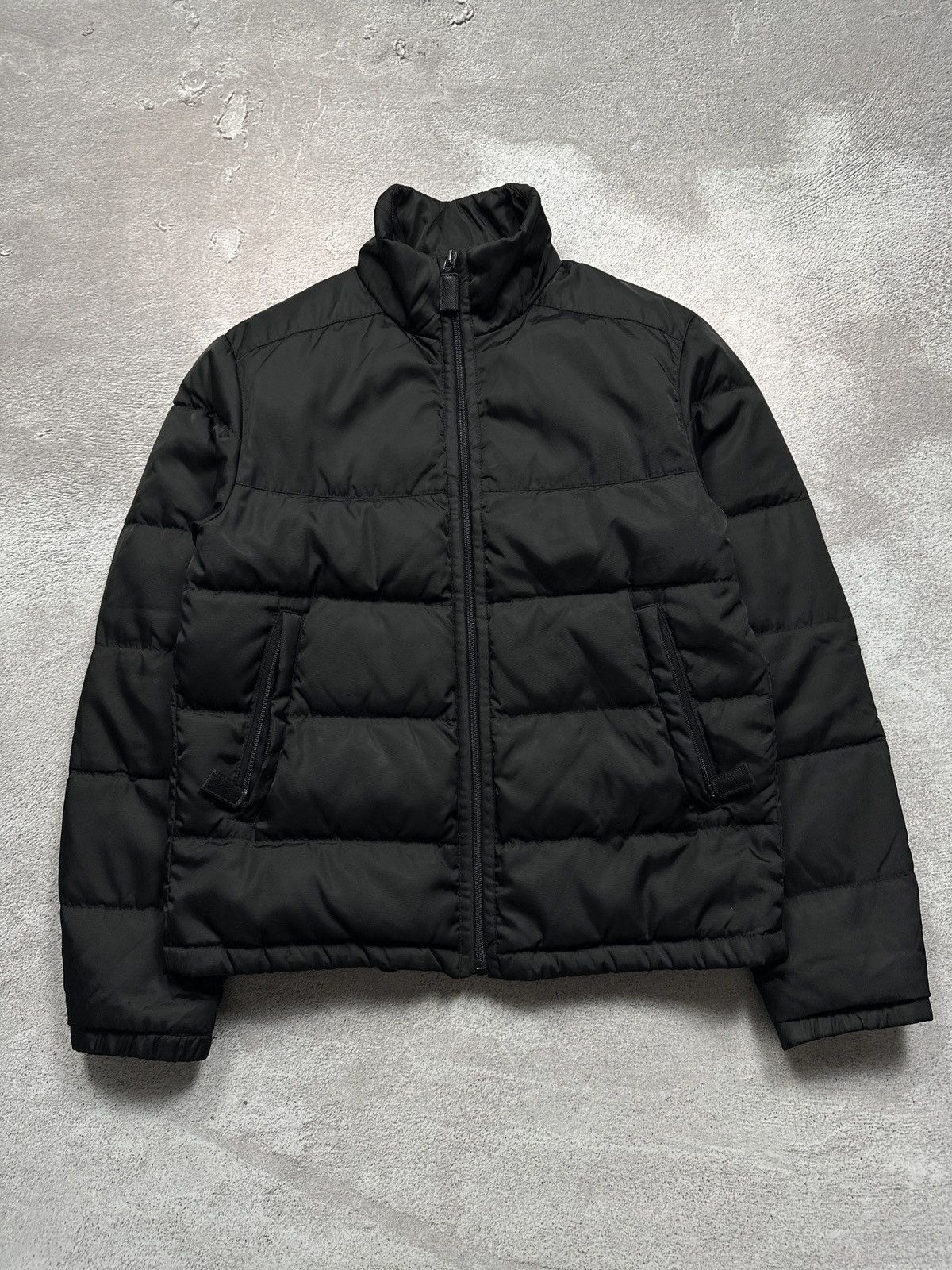 Prada Vintage Prada Gabardine Mainline Nylon Puffer Down Jacket Size US M / EU 48-50 / 2 - 2 Thumbnail