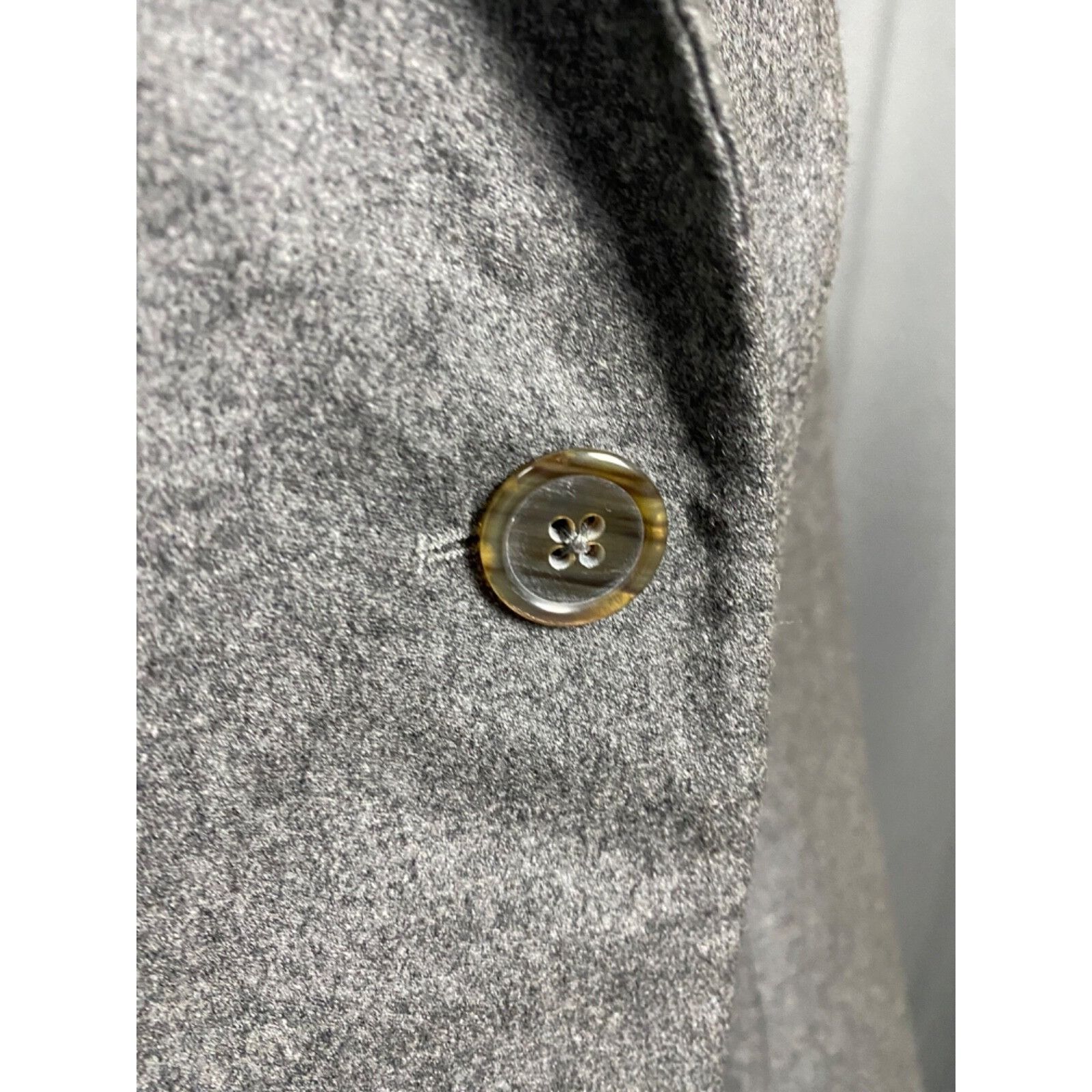 Jil Sander Jil Sander Women's Gray Wool Cashmere Double Breasted Blazer Size M / US 6-8 / IT 42-44 - 8 Thumbnail