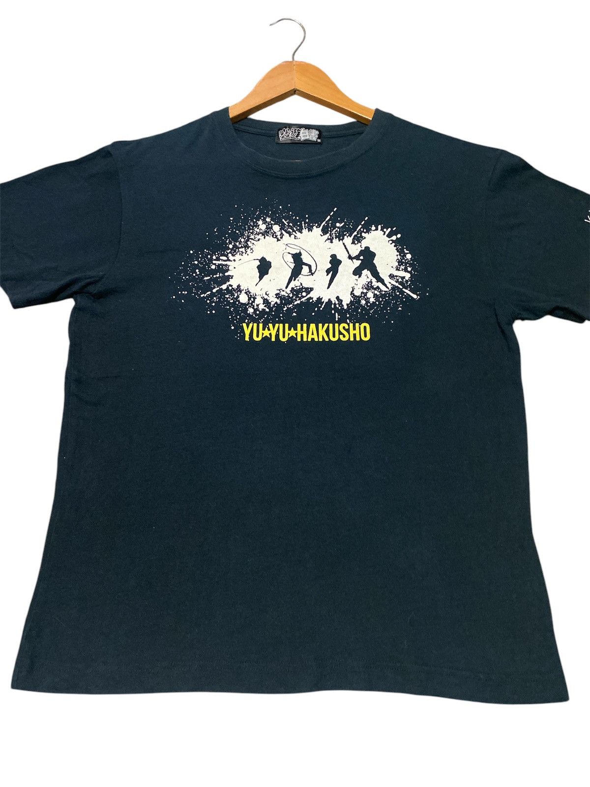Anime × Japanese Brand × Vintage ‼️RARE‼️RAIZEN YU YU HAKUSHO JAPAN ANIME VINTAGE SHIRT TEE 🔥 Size US M / EU 48-50 / 2 - 4 Thumbnail