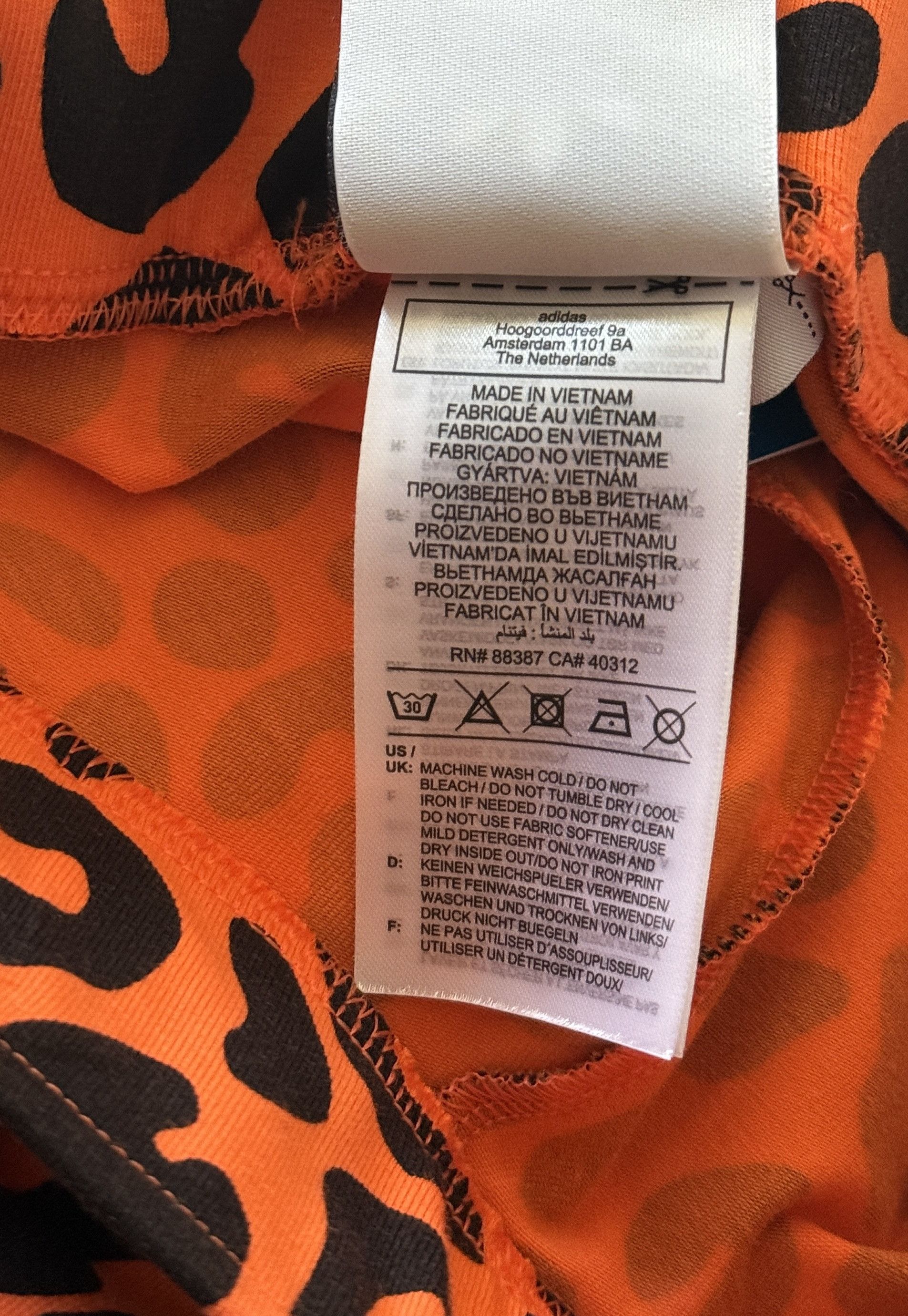 Adidas ADIDAS X Rich Mnisi Leggings HC4477 MID RISE TIGHT FIT Size 25" / US 0 / IT 36 - 7 Thumbnail