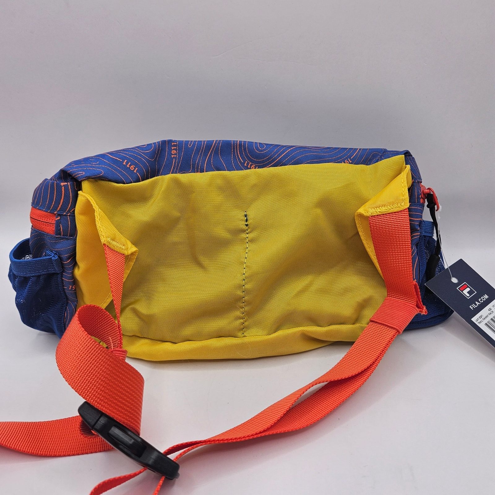 Fila FILA RARE TRAIL FANNY PACK BLUE YELLOW LA915291-420 NWT Size ONE SIZE - 3 Thumbnail