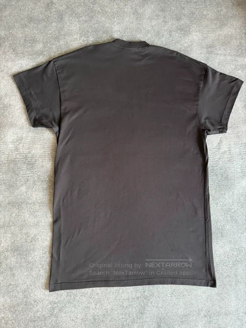 Balenciaga Balenciaga Black and Dark Gray Vintage Plain Knit T-Shirt Size US S / EU 44-46 / 1 - 2 Thumbnail