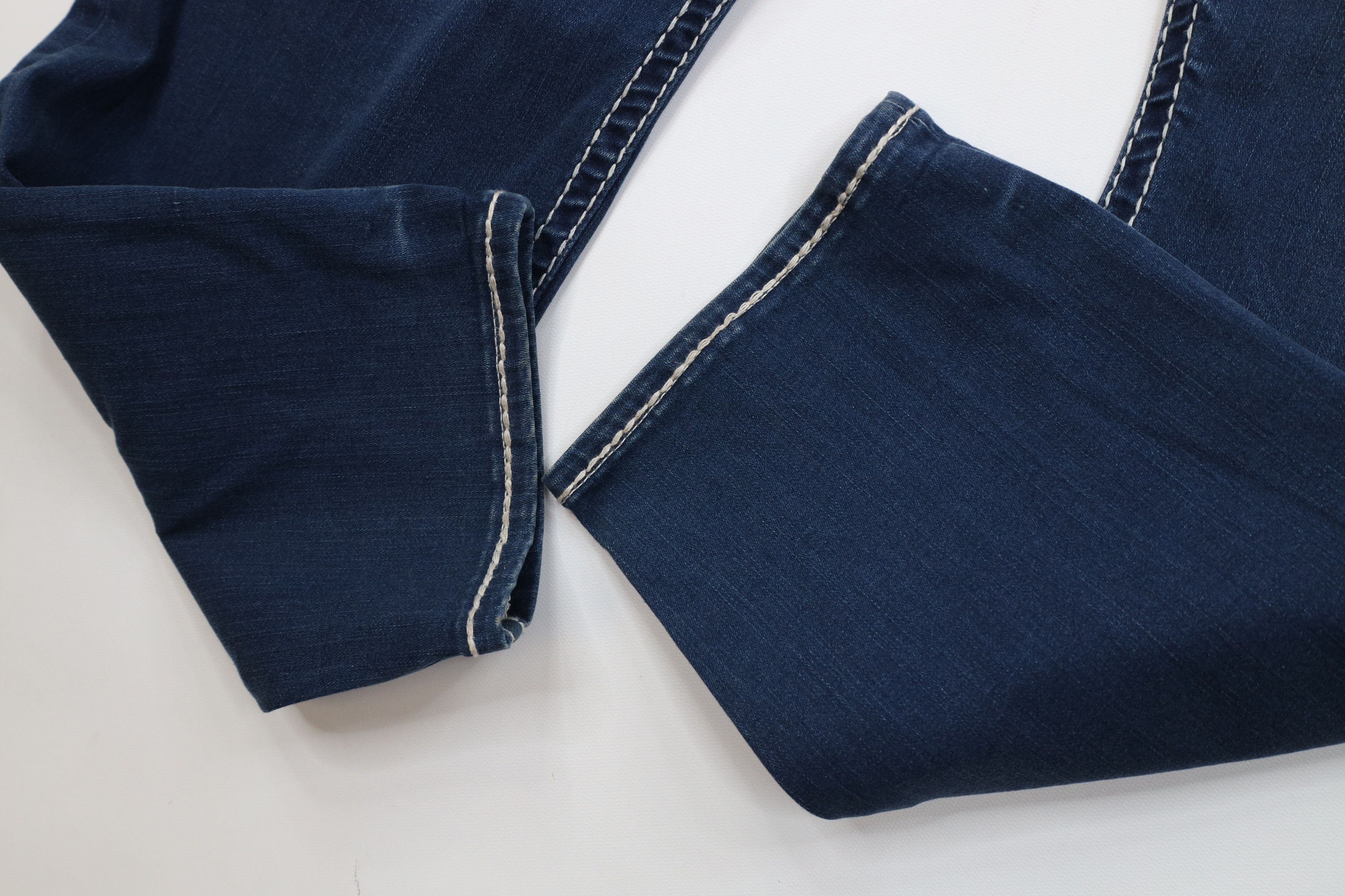 True Religion New True Religion Stitch Curvy Skinny Flap Big T Denim Jeans Size 34" / US 12 / IT 48 - 5 Thumbnail