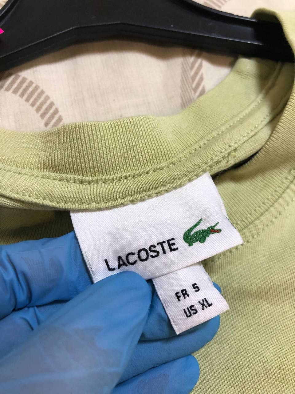 Lacoste Lacoste - Tee Shirt Embroidered Crocodile Logo Classic Size US XL / EU 56 / 4 - 2 Thumbnail
