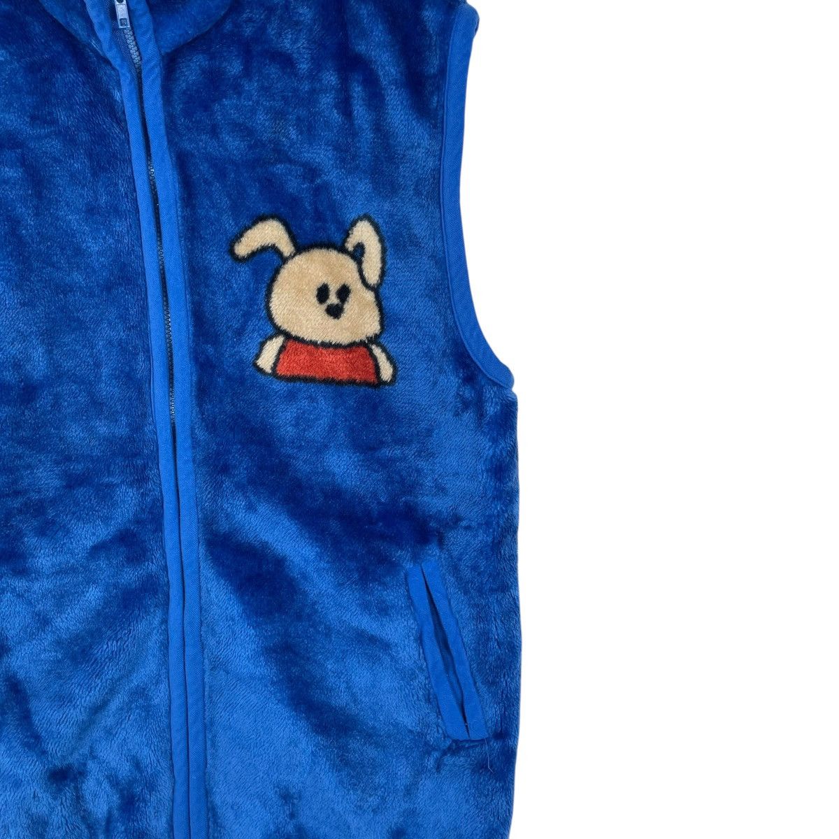 Vintage Vintage Cartoonist Art Fleece Vest Size US L / EU 52-54 / 3 - 4 Thumbnail