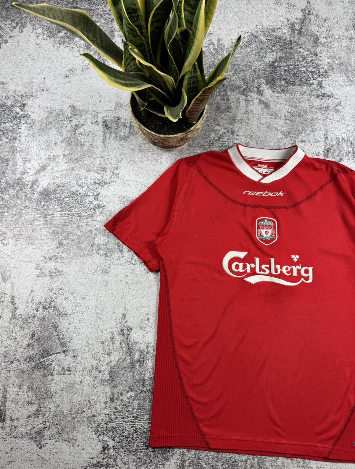 Reebok Vintage Liverpool 2002/2004 Home Football Shirt Jersey Kit Size US M / EU 48-50 / 2 - 2 Thumbnail