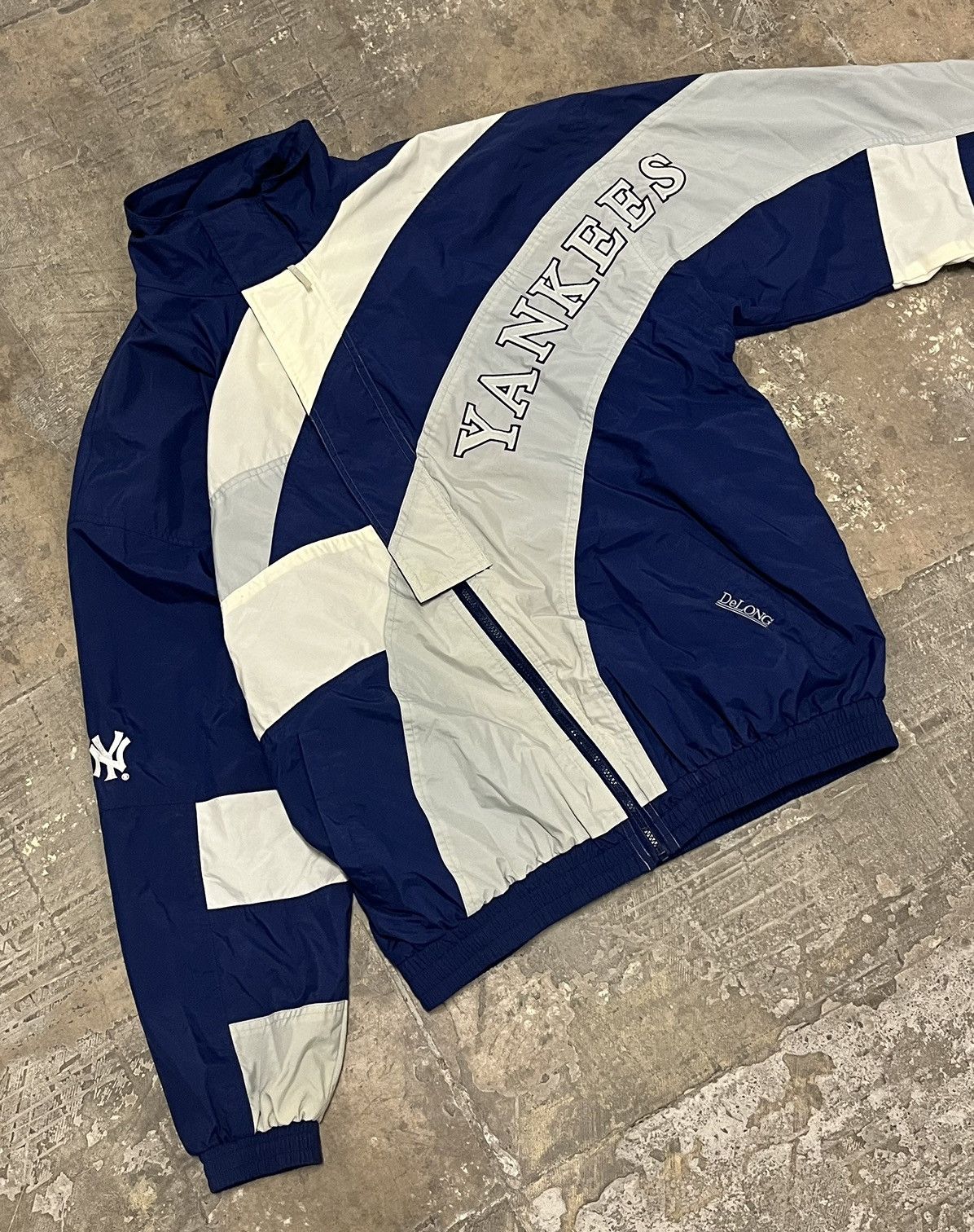 Vintage NY Yankees rare lightweight windbreaker jacket Size US XXL / EU 58 / 5 - 1 Thumbnail
