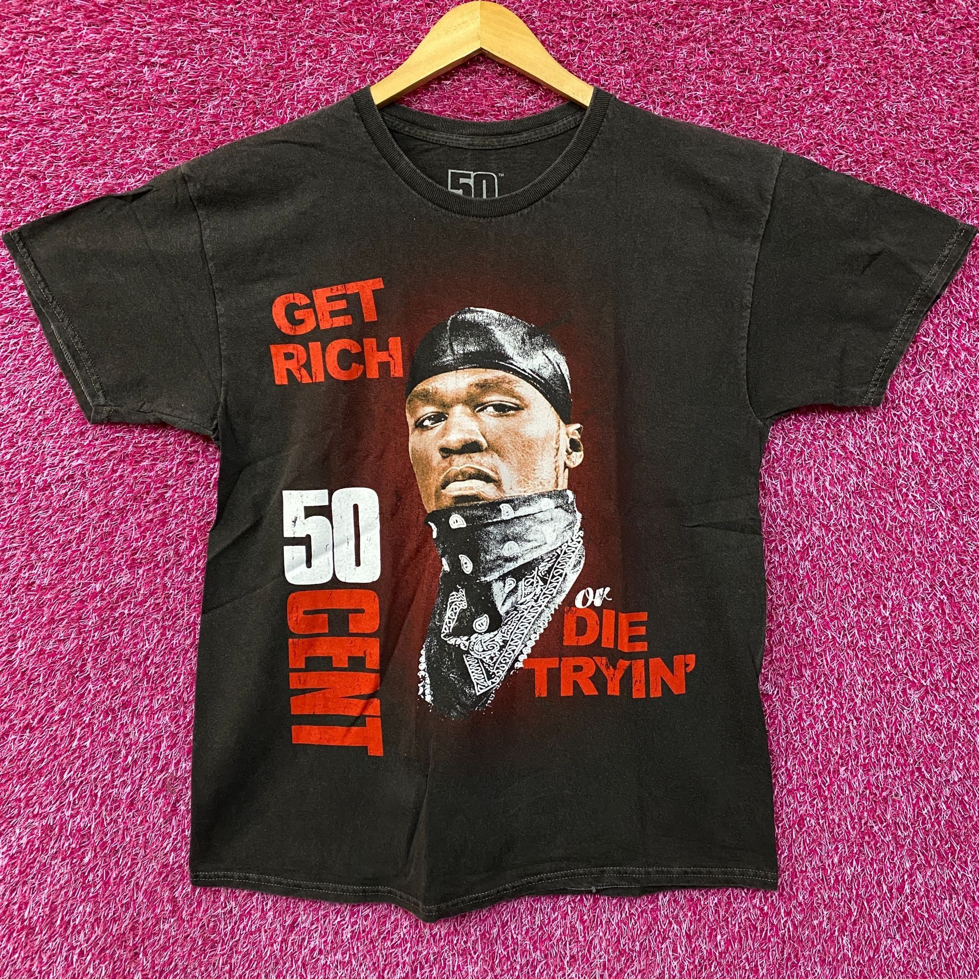 50 CENT 2003年　プロモTシャツ Lサイズ 50 Cent × Band Tees 2003 50 Cent Get Rich Or Die Tryin' Tour T