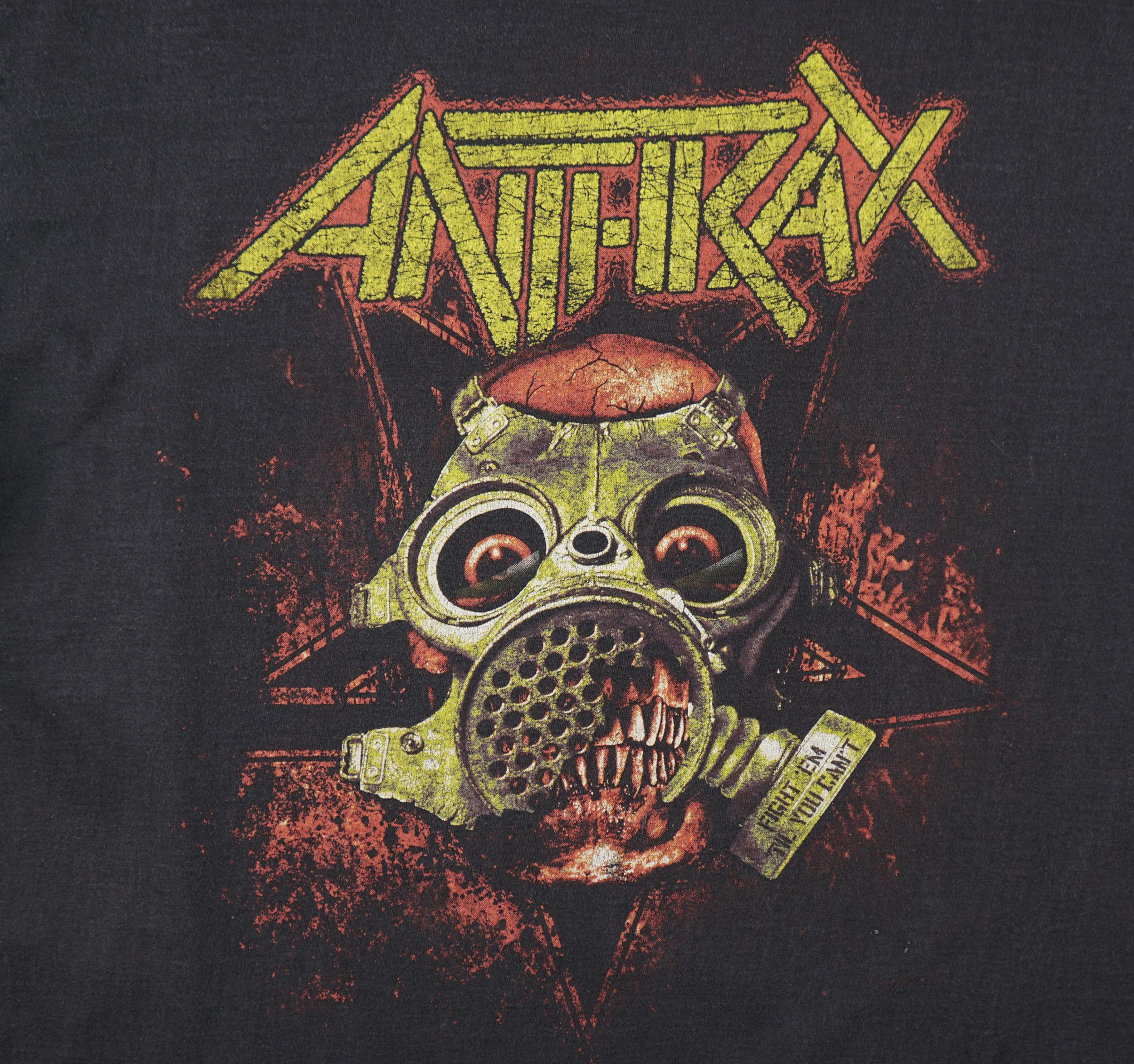 Band Tees × Vintage Vintage 2012 Anthrax Tour T-Shirt Size US XL / EU 56 / 4 - 2 Thumbnail