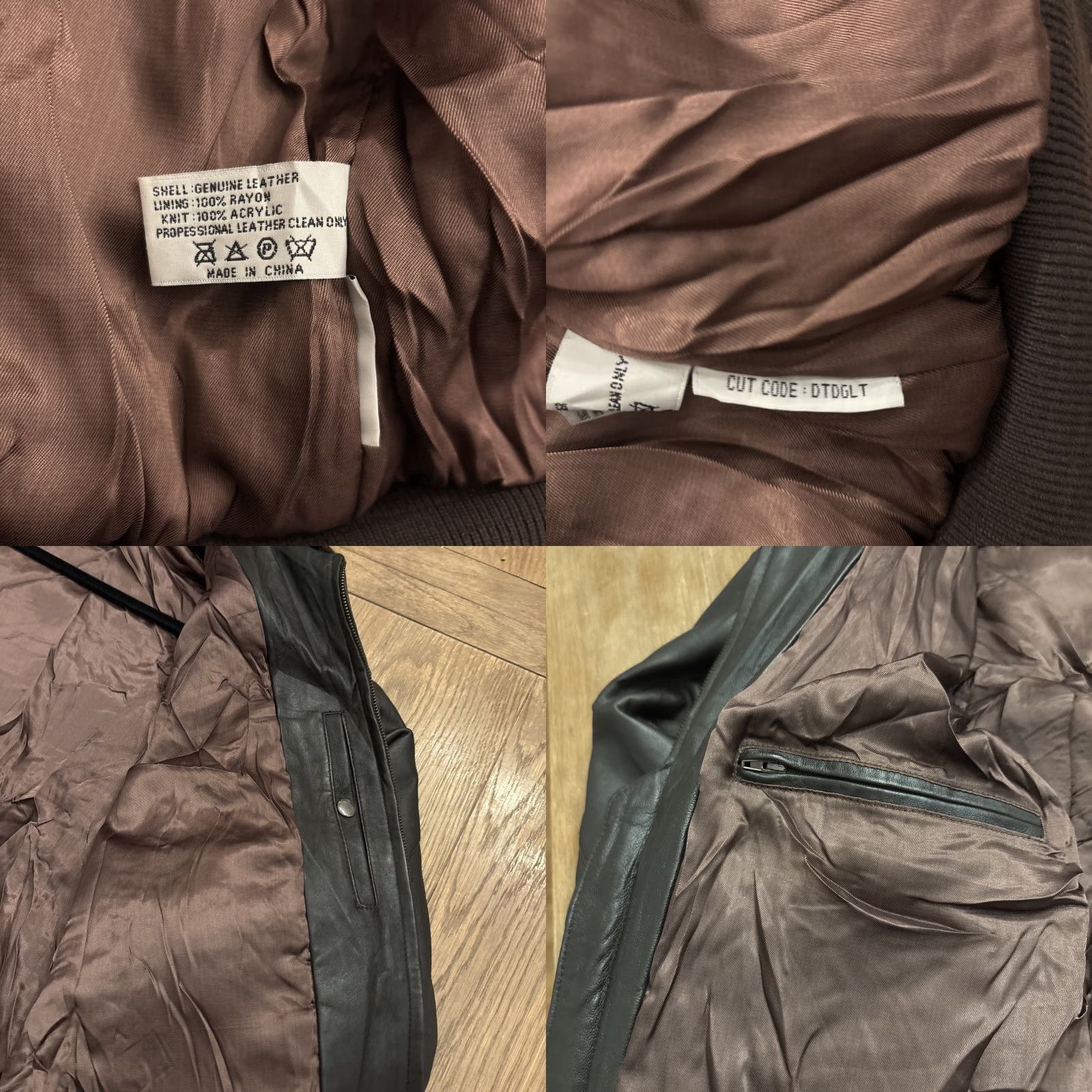 Vintage Vintage Cabela's Jacket Mens L Brown Leather Coat Bomber Aviator Pockets Zip Up Size US L / EU 52-54 / 3 - 8 Thumbnail
