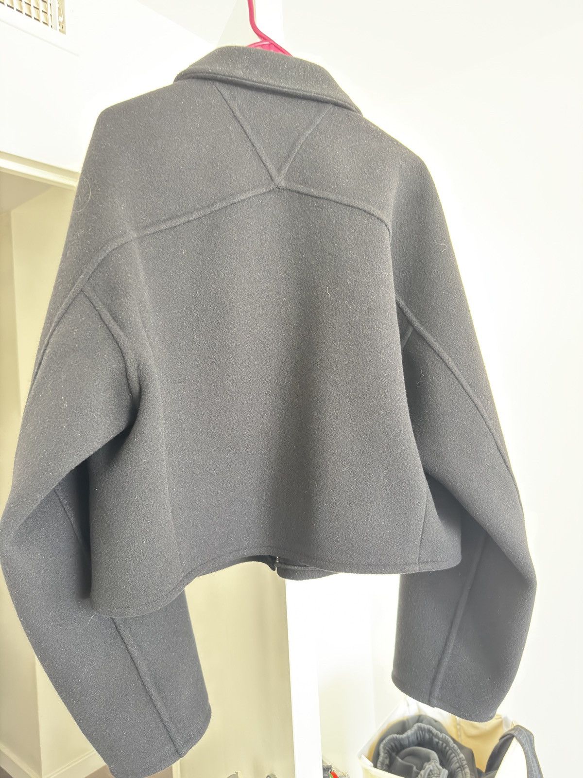Bottega Veneta Bottega Veneta Cropped Wool Jacket Size US L / EU 52-54 / 3 - 3 Thumbnail