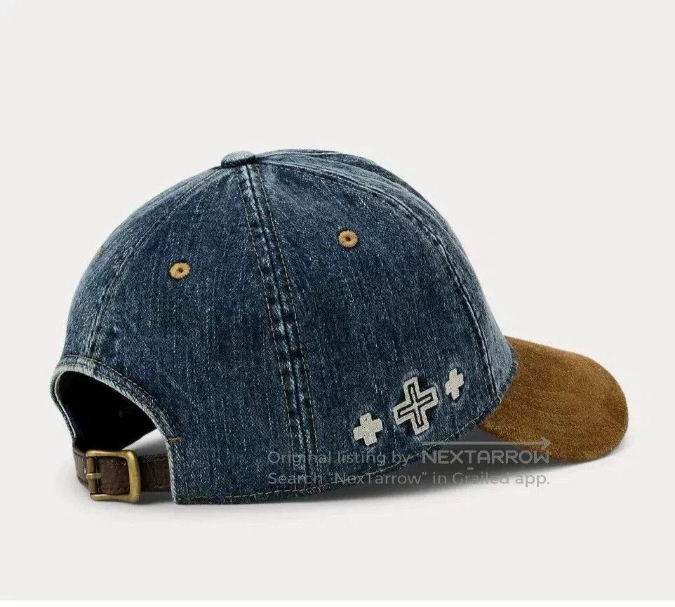 Polo Ralph Lauren Denim Day Dream Baseball Cap. Size ONE SIZE - 8 Thumbnail