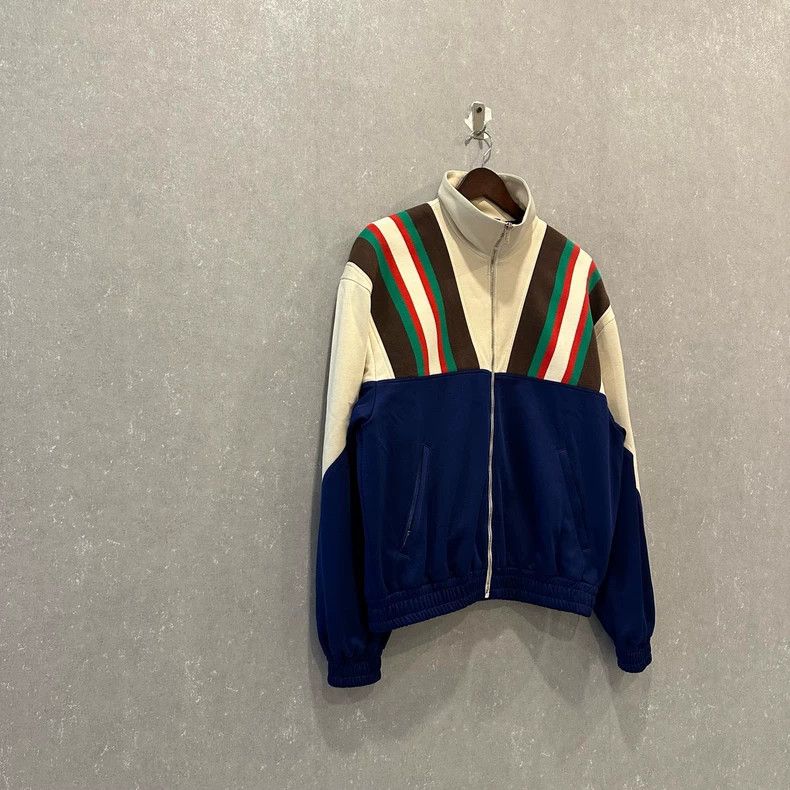 Gucci Gucci Zipper striped sports jacket 2502-Nextarrow Size US XS / EU 42 / 0 - 3 Thumbnail