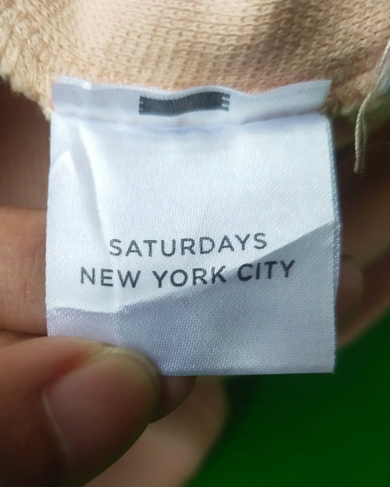 Saturdays NYC Saturdays New York City NYC Khaki Basic Crewneck Size US M / EU 48-50 / 2 - 4 Thumbnail