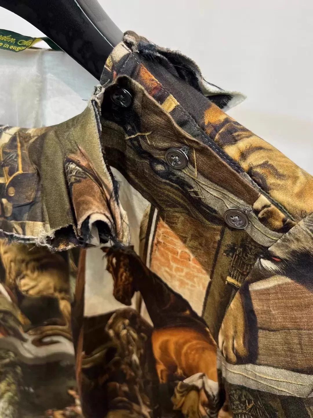 Paul Harnden Shoemakers Paul Harnden Painted Shirt XS Chest 85 Size XS / US 0-2 / IT 36-38 - 4 Thumbnail