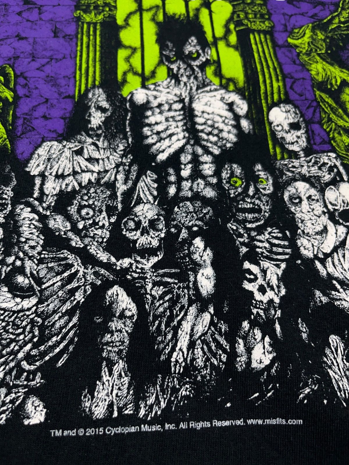 Misfits Misfits Earth A.D. 2015 Band T-shirt Vintage Style Danzig Size US M / EU 48-50 / 2 - 4 Thumbnail
