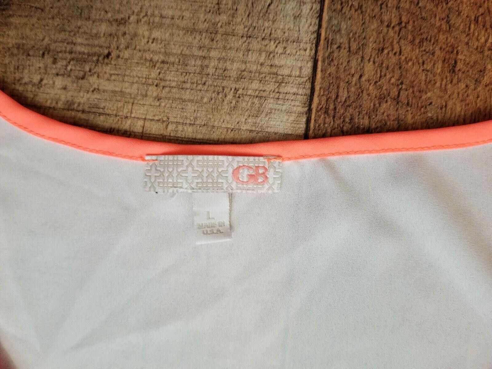 Designer Dressy Tank Top Lot Large Violet And Claire GB Semi Sheer Size L / US 10 / IT 46 - 3 Thumbnail