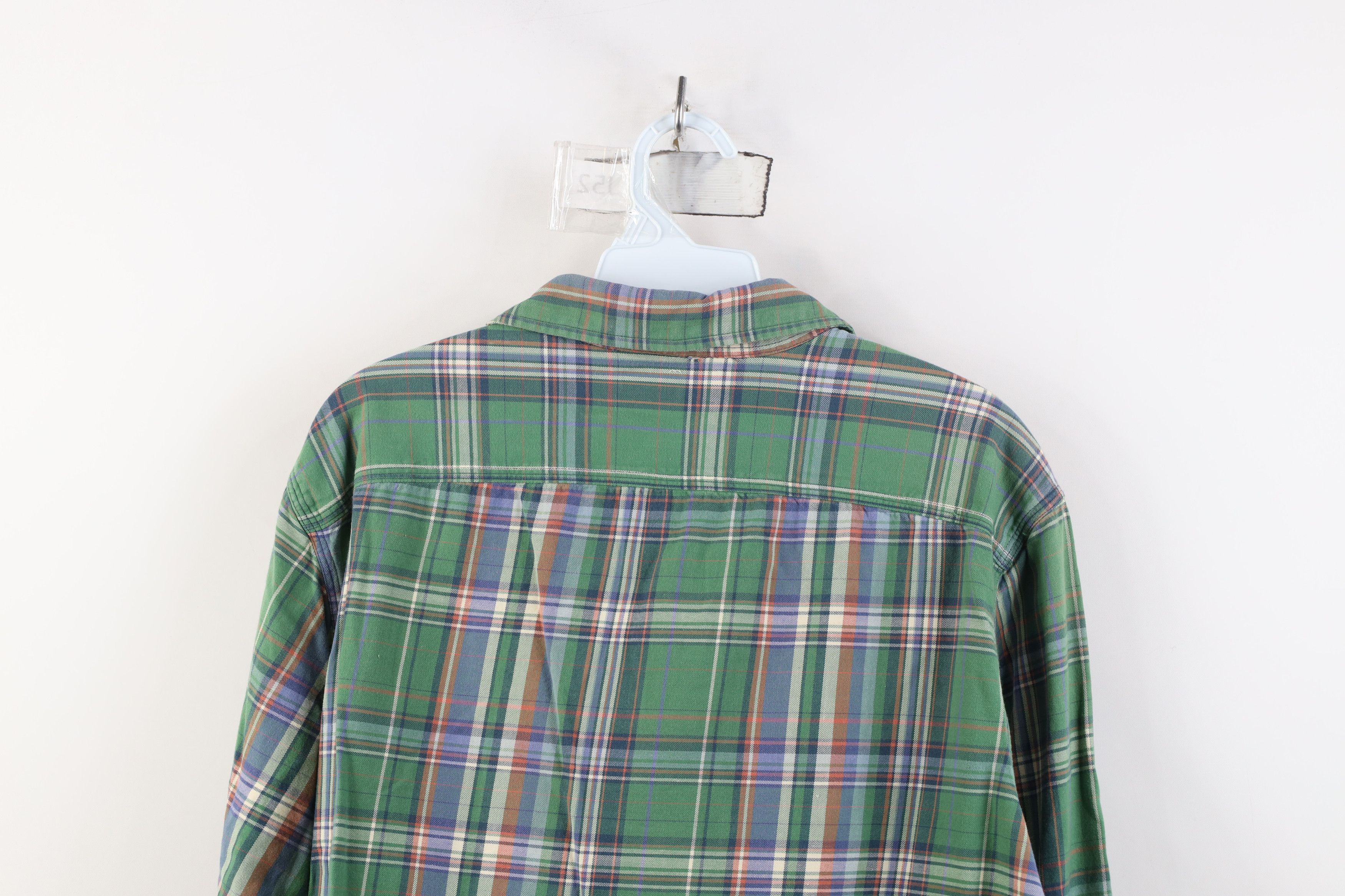 Ralph Lauren Vintage 90s Ralph Lauren Madras Plaid Flannel Button Shirt Size US M / EU 48-50 / 2 - 14 Thumbnail