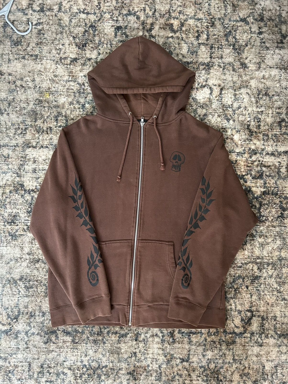 Stussy 2006 Stussy x Leilow Centre Brown Hoodie Size US L / EU 52-54 / 3 - 1 Thumbnail