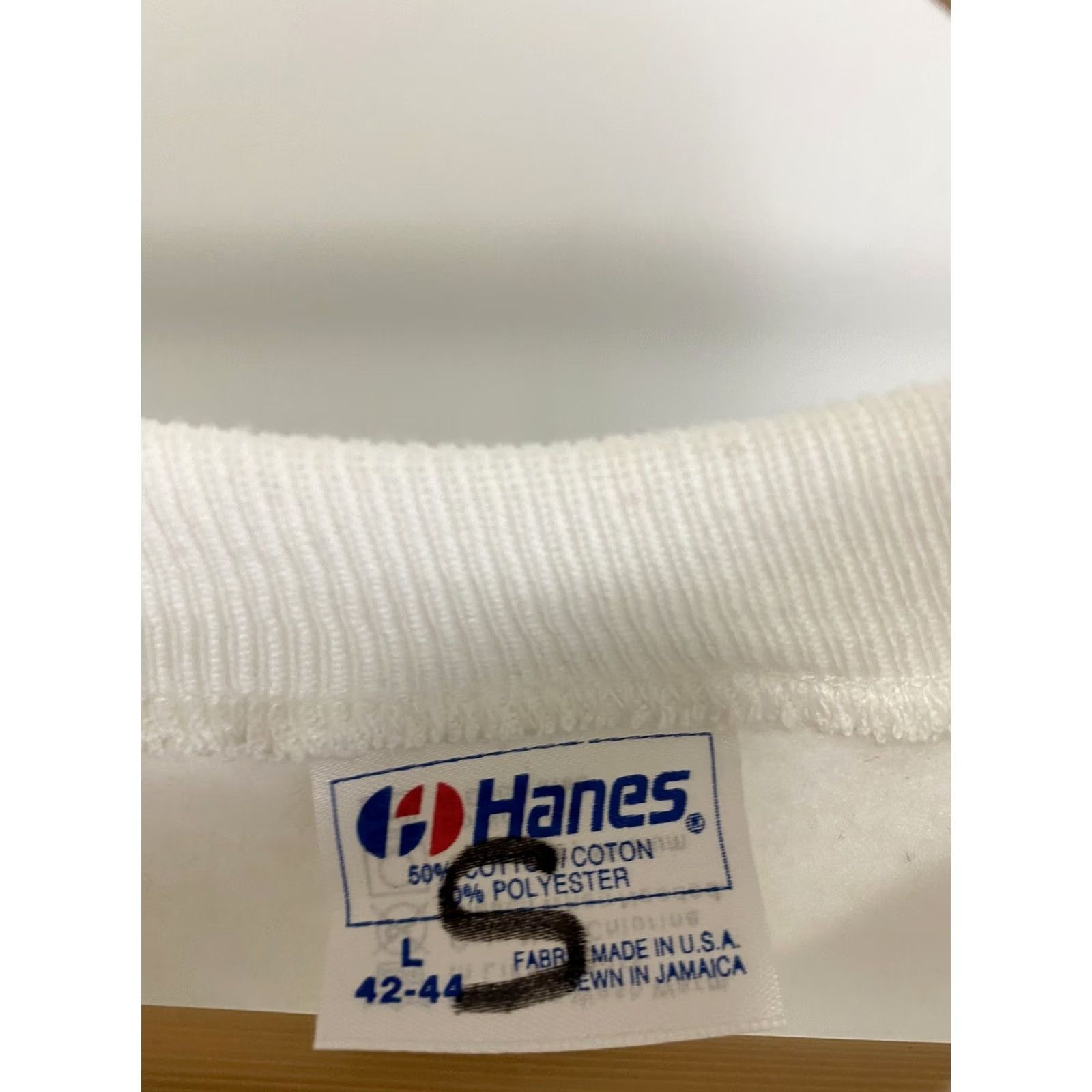 Hanes VTG 80s Hanes Raglan Crewneck Sweatshirt Santa Clara County Girl Scouts USA White Size L Mens Boys Girls Size US L / EU 52-54 / 3 - 3 Thumbnail